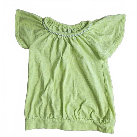 Chakie Girls' Flutter Sleeve Top - Picture 1 of 3